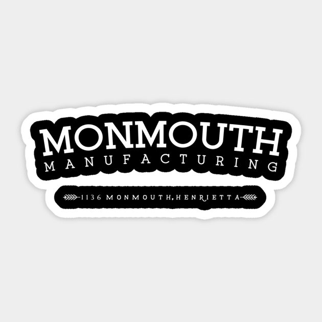 Monmouth Manufacturing Sticker by cozydaily